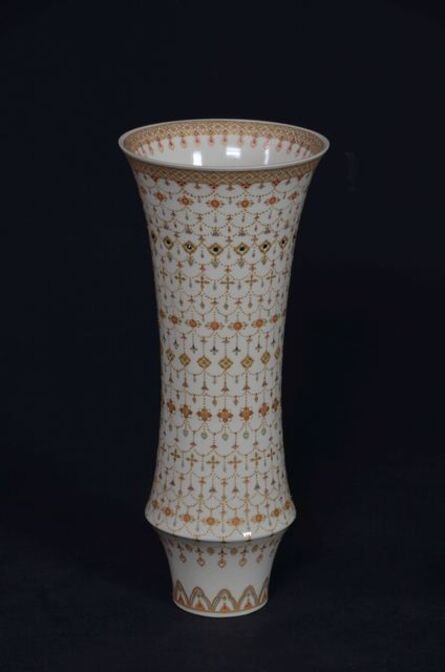 Akihiro FURUGAKI, ‘Yoraku Pattern Vase 07 | 瓔珞紋花器 07’, 2018