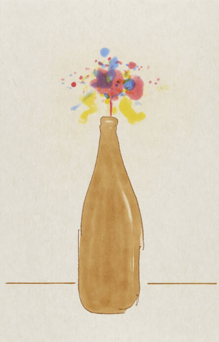 Tom Marioni, ‘Beer Bottle Bouquet’, 2017