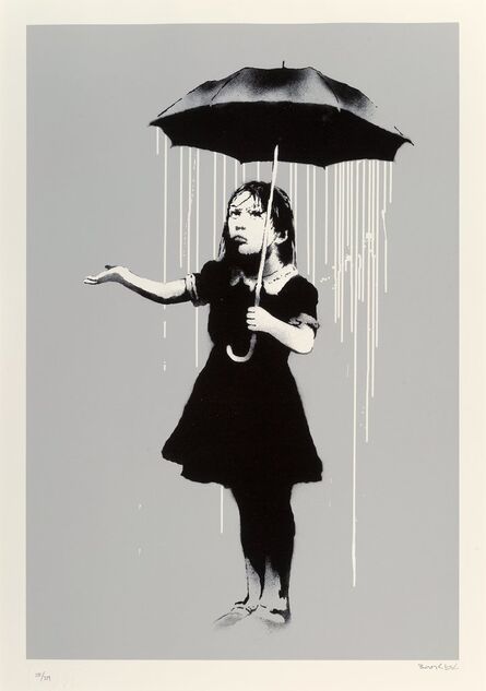 Banksy, ‘NOLA (White Rain)’, 2008