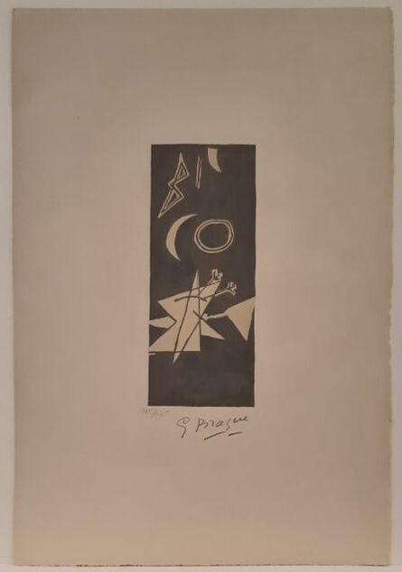 Georges Braque, ‘Ciel Gris II’, 1959