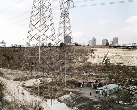 David Goldblatt, ‘Squatter camp, slimes dam and the city from the southwest, Johannesburg. 12 July 2003’, 2003