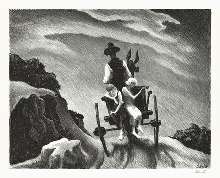 Thomas Hart Benton, ‘Goin Home.’, 1937
