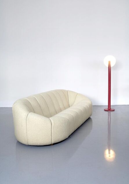 Pierre Paulin (1927-2009), ‘Elysée couch & Lampadaire’, Couch: 1972-lamp: 1965