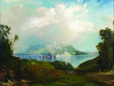 Thomas Moran, ‘View of Fairmount Waterworks, Philadelphia’, 1860-1870