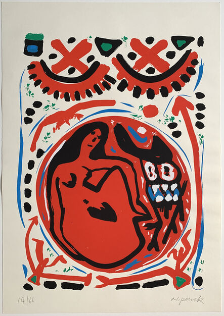 A.R. Penck, ‘Künstlerkeramik’, 1992