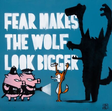 Mau Mau, ‘Fear Makes the Wolf Look Bigger’, 2017