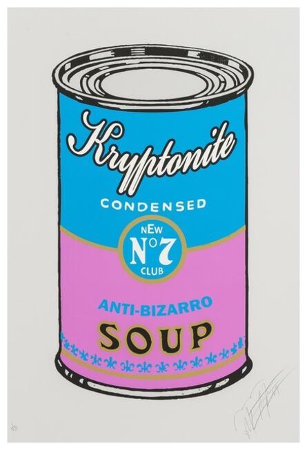 The Meme Machine, ‘Kryptonite Soup Cans (four works)’, 2011
