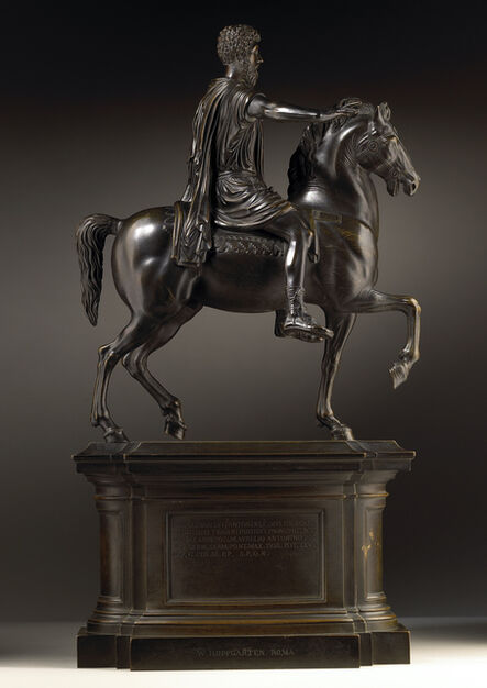 Wilhelm Hopfgarten, ‘Equestrian Monument of Emperor Marcus Aurelius, After the Antique ’