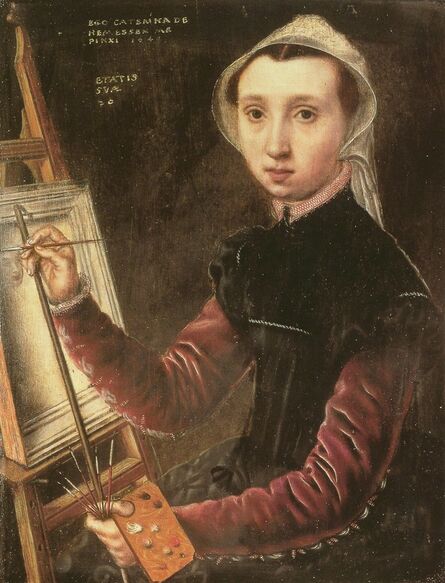 Catharina van Hemessen, ‘Self-portrait’, 1548