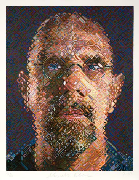 Chuck Close, ‘Self-Portrait’, 2007