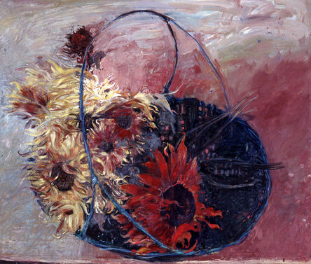 Jimmy Wright, ‘Double Basket No. 3: Chrysanthemums and Red Sun Flowers’, 1995