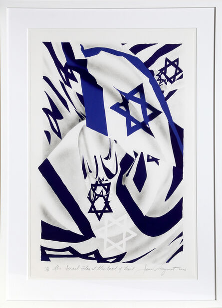 James Rosenquist, ‘Israel Flag at the Speed of Light’, 2006