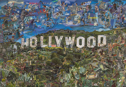 Vik Muniz, ‘Postcards from Nowhere: Hollywood’, 2014