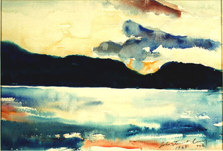 John Steuart Curry, ‘Lake Otsego #4’, 1923