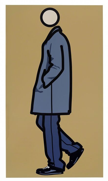 Julian Opie, ‘Jeremy Walking in Coat’, 2010