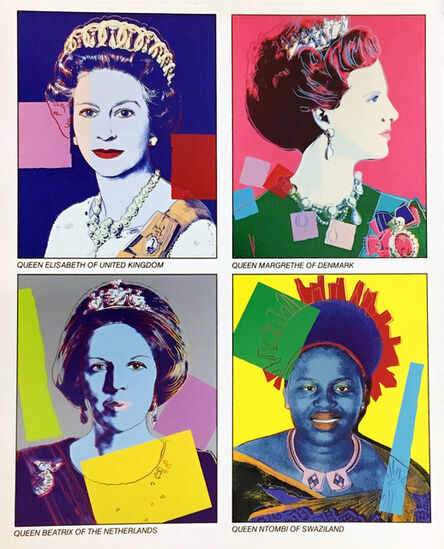 Andy Warhol, ‘Warhol Reigning Queens (Castelli announcement)’, 1985