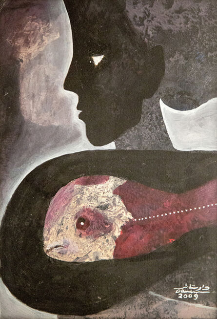 Esmat Dawestashy, ‘Fish and woman’, 2009