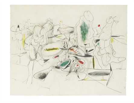 Arshile Gorky, ‘Study for Good Afternoon, Mrs. Lincoln’