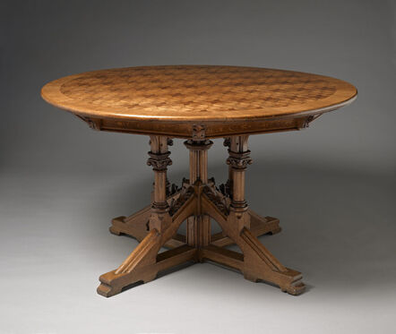 Maker unknown, ‘Circular table’, English or German-third quarter of the nineteenth century