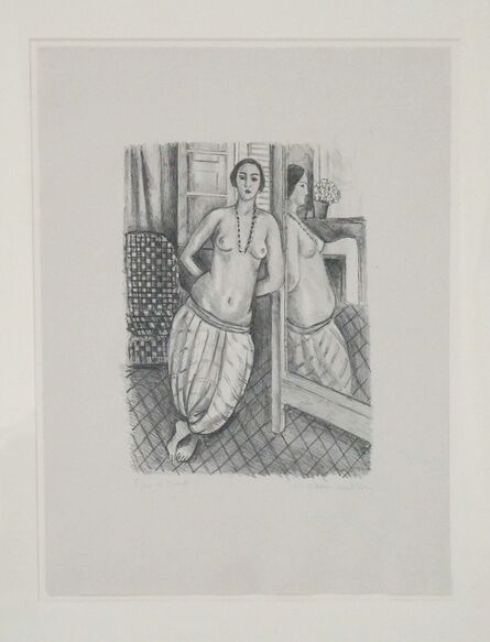 Henri Matisse, ‘Odalisque à la culotte rayée, reflétée dans la glace ’, 1923