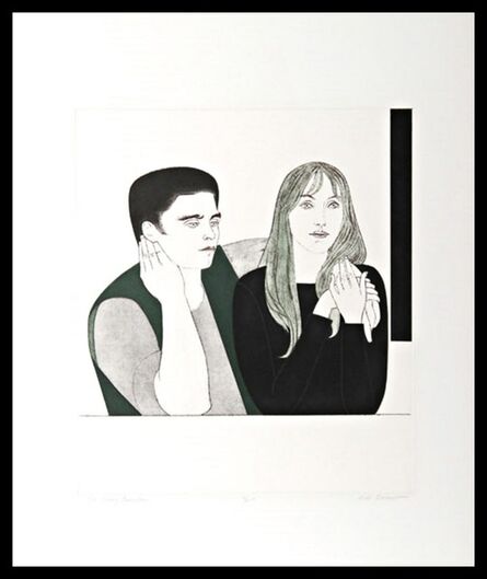 Will Barnet, ‘The Young Couple (Cole 141)’, 1971