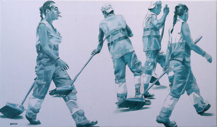 RU8ICON1, ‘People On The Move 2’, 2019
