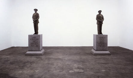 Keith Edmier, ‘Emil Dobbelstein and Henry J. Drope’, 2000