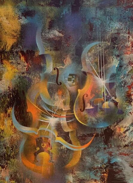 Leonardo Nierman, ‘Ravel (From 'Sound of Color' Suite)’, 1976