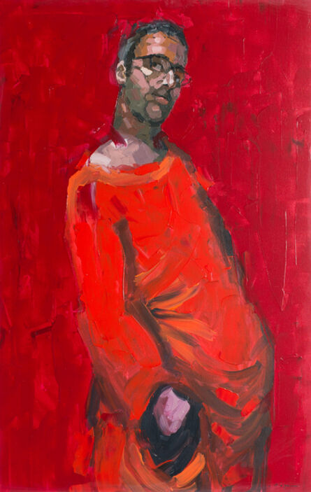 Adrian Socorro, ‘El hombre de rojo / The man in red’, 2019