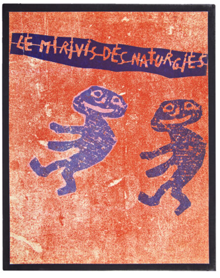Jean Dubuffet, ‘Le Mirivis des Naturgies’, Paris: Alexandré Loewy-1963.