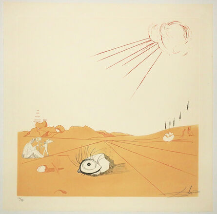 Salvador Dalí, ‘Espace paysage. ’, 1968-1980. 