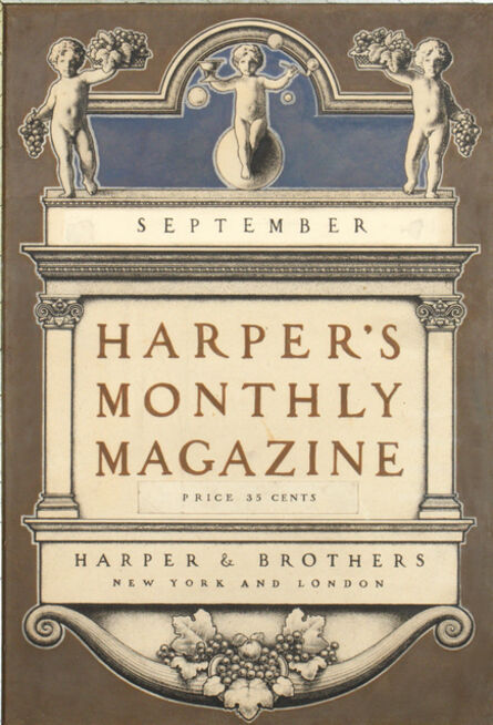 Maxfield Parrish, ‘Harper's Monthly Magazine Cover’, 1900