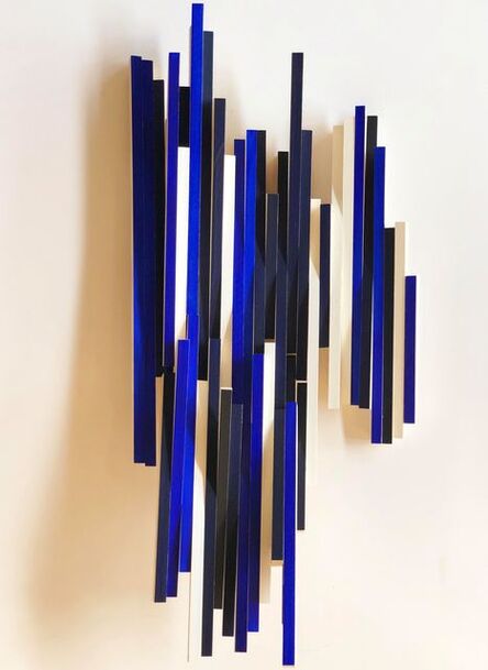 Cecilia Biagini, ‘Pianoforte on blue’, 2018