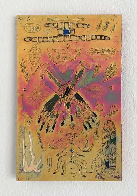 Matías Armendaris, ‘Illuminated Card V’, 2018