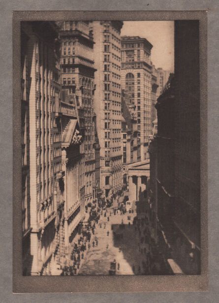 Alvin Langdon Coburn, ‘The Stock Exchange’, Neg. date: 1909 c. / Print date:1909