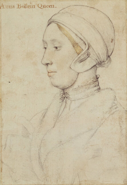 Hans Holbein the Younger, ‘Queen Anne Boleyn (c.1500-1536)’, ca. 1533-1536