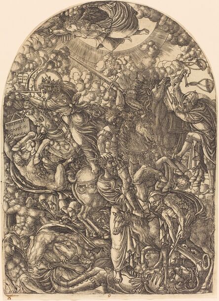 Jean Duvet, ‘Saint John Sees the Four Horsemen’, 1546/1556