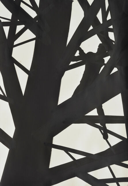 Rafał Bujnowski, ‘Man on Tree’, 2016