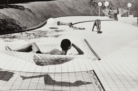 Martine Franck, ‘Swimming Pool Designed by Alain Capeilleres, La Brusc, South of France’, 1976-printed later
