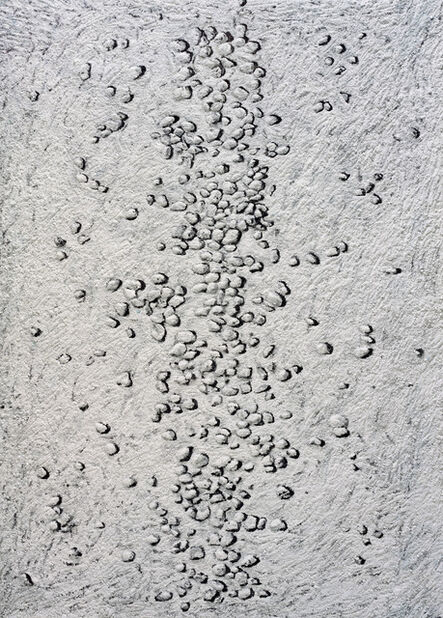 Vik Muniz, ‘Achrome (Pebbles, Kaolin on Canvas), after Piero Manzoni’, 2008
