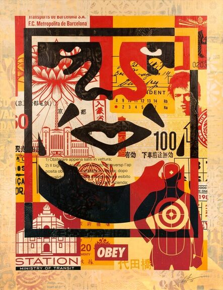 Shepard Fairey, ‘Giant Collage’