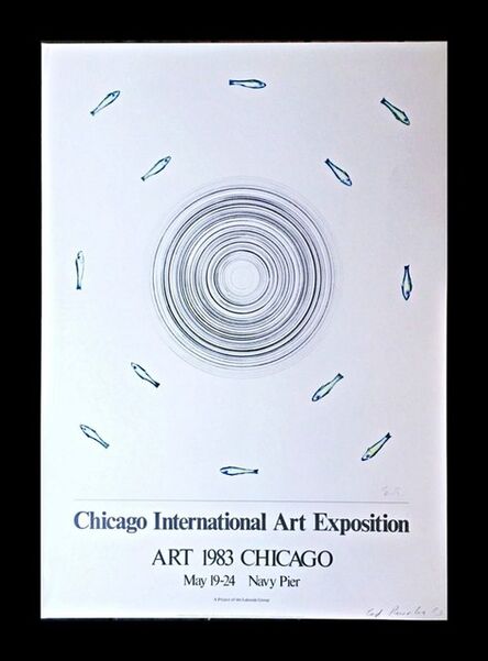 Ed Ruscha, ‘Chicago International Art Exposition (Hand Signed)’, 1983
