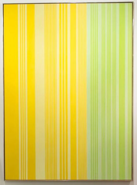 Gene Davis, ‘Lime-Lemon’, 1970