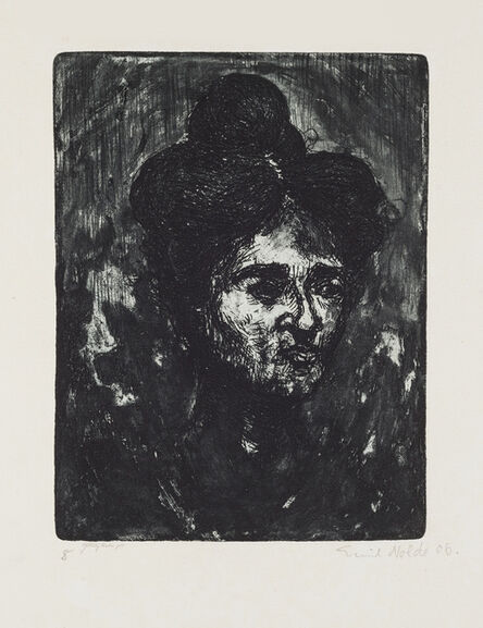 Emil Nolde, ‘Polish Woman’, 1906