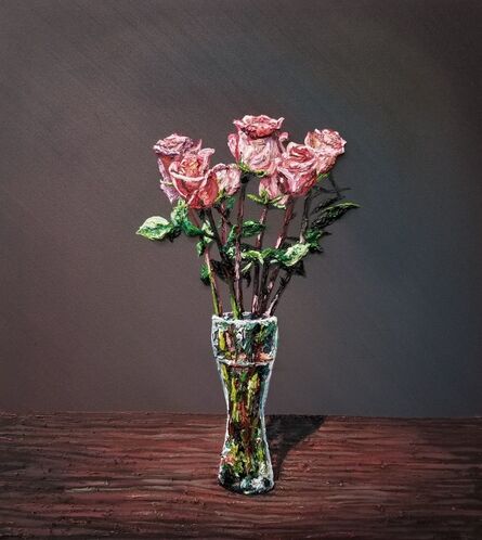 Joey Wolf, ‘Roses in Beer Glass’, 2019