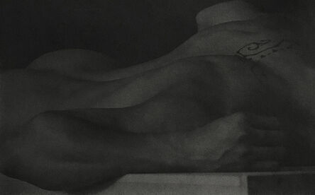 Anderson & Low, ‘Untitled (Figure Lying on Block, Back View with Tattoo)’, 2001