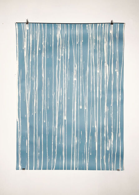 Missy Engelhardt, ‘Blue with Bleach Drips’, 2020
