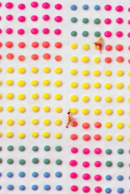 Christopher Boffoli, ‘Candy Dot Climbing Wall’, 2018