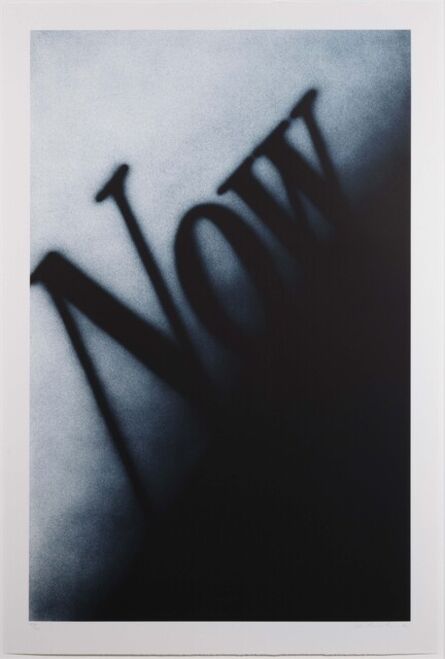 Ed Ruscha, ‘Now’, 1990