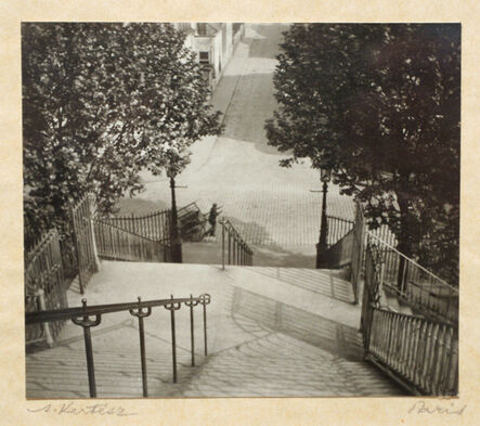André Kertész, ‘Stairs, Montmartre’, 1926